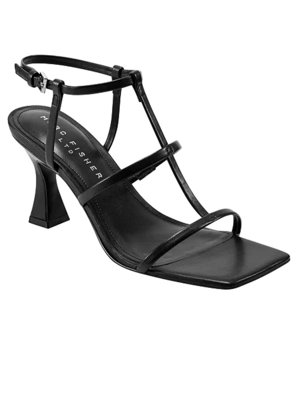 Marc Fisher Women's 8.5 Dennie Caged Tapered Heel Sandals NWT